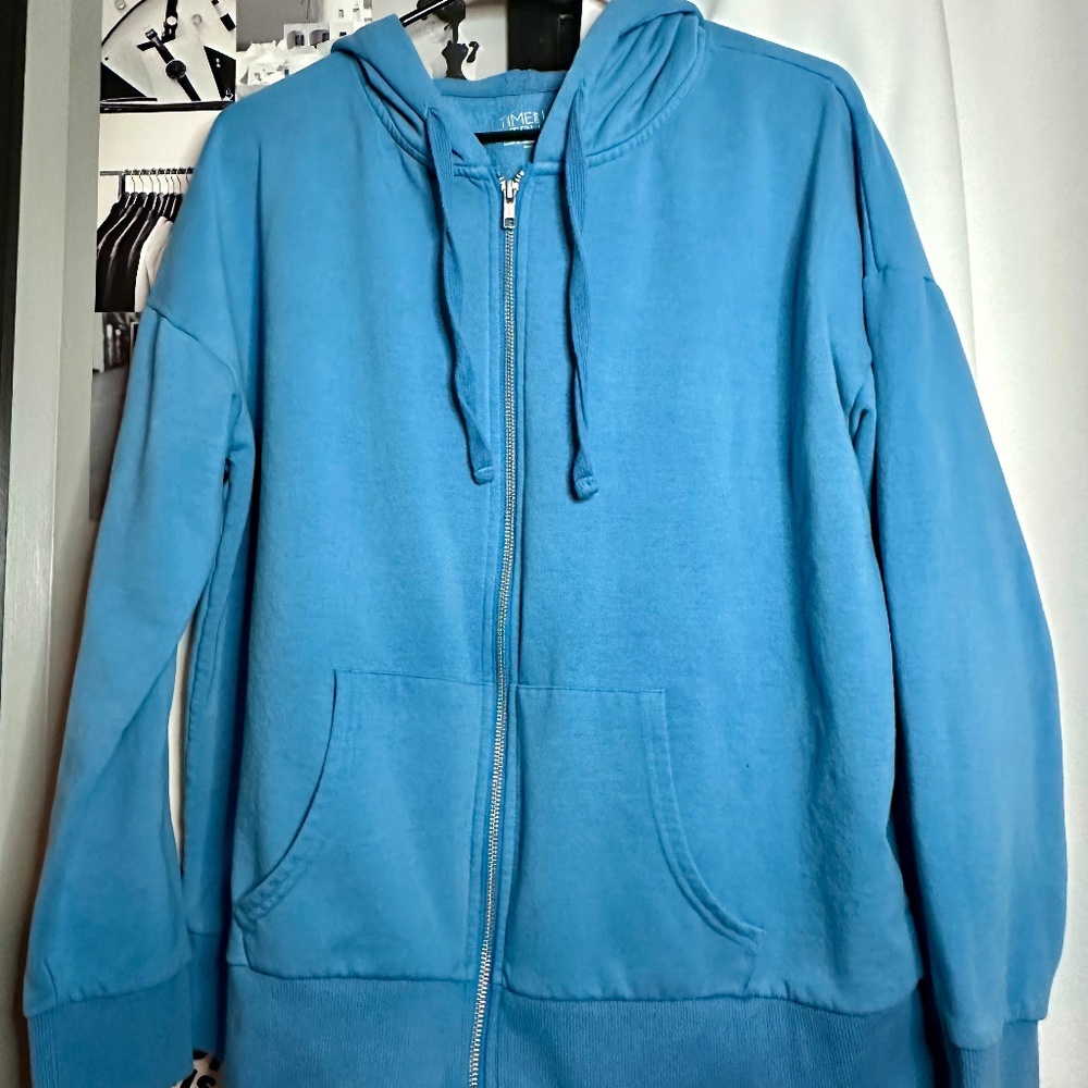 Blue Zip Up